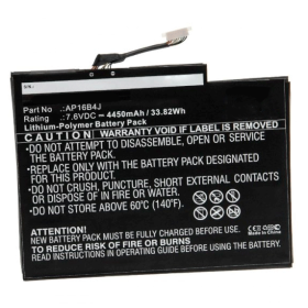 BATTERY ACER SWITCH ALPHA 12 SA5-271 - SWITCH 5 SW512-52 - SWITCH 7 SW713-51GNP - AP16B4J