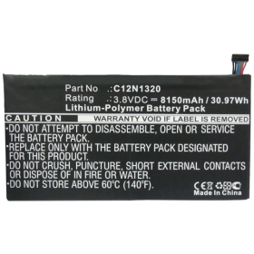 BATTERY ASUS TRANSFORMER BOOK T100 | T100T | T100TA | T100TAF | T100TAM - C12N1320