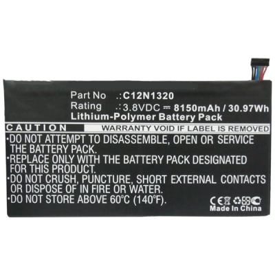 BATTERY ASUS TRANSFORMER BOOK T100 | T100T | T100TA | T100TAF | T100TAM - C12N1320