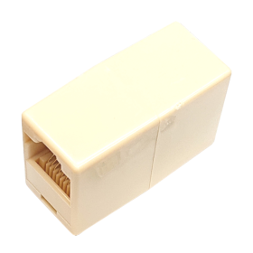 UNIÓN DE CABLES DE RED RJ45 - BEIGE UNIÓN DE CABLES DE RED RJ45 - BEIGE