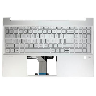 CARCASA + TECLADO ( TOP CASE ) PALMREST HP PAVILION 15-EH | 15-EH0000NP | 15-EH0001NP | 15-EH0004NP | 15-EH0007NP | 15-EH1000NP