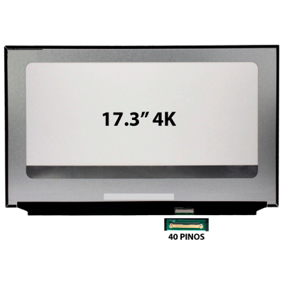 PANTALLA LCD B173ZAN03.0 | B173ZAN03.2 | NE173QUM-N42 - 17.3" | 4K | 40 PINES