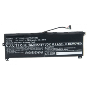 BATERIA MSI MODERN 14 A10RB | MS-14B1 | MS-14B2 | MS-14B3 | PS42 | PS42 8M | PS42 8MO - BTY-M48