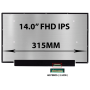 PANTALLA LCD M140NVF7 R0 | M140NVF7 R0 1.7 | LM140LF1F01 | LM140LF1F02 | LQ140M1JW49 - 14.0" FHD IPS