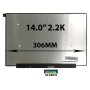 ECRA LCD NV140DRM-N61 | NV140DRM-N63 | M140NWHE R0 | M140NWHE R2 | B140QAN05.H - 14.0" 2.2K IPS