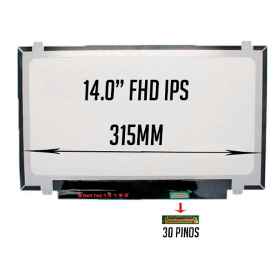 PANTALLA LCD INSYS 14P GW1-W148 | 14P WH1-140P - 14.0" - FHD - IPS - 30 PINES