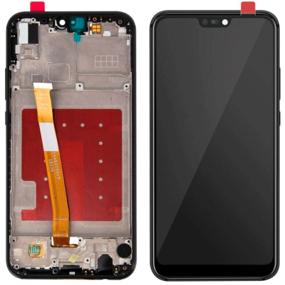 DISPLAY LCD + TOUCH HUAWEI P20 LITE - WITH FRAME