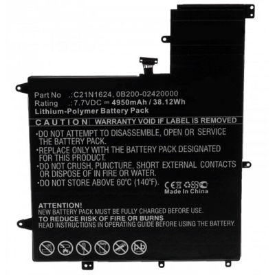 BATERIA ASUS ZENBOOK FLIP S UX370 | UX370U | UX370UA SERIES - C21N1624 | C21N1706