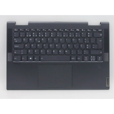 CARCAÇA + TECLADO + TOUCHPAD ( TOP CASE ) PALMREST LENOVO YOGA 7 14ITL5