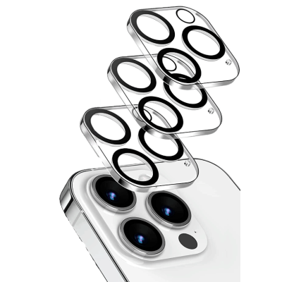 PROTEÇÃO DE LENTES DE CAMERA TRASEIRA IPHONE 15 PRO | IPHONE 15 PRO MAX