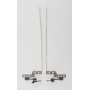 DOBRADIÇAS ( HINGES ) LENOVO IDEAPAD 3 15ADA05 | 15ARE05 | 15IML05 | 15IIL05 | 15IGL05 | 15ITL05 | V15 G1-IML