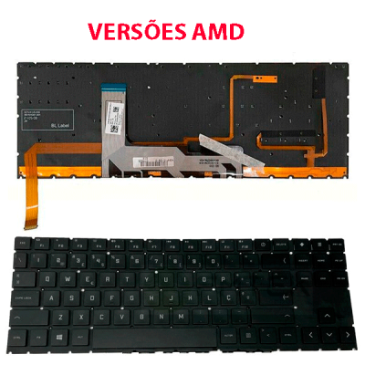 TECLADO HP OMEN 15-EN | 15-EN0001NP | 15-EN0002NP | 15-EN0003NP | 15-EN0005NP | 15-EN0006NP | 15-EN0007NP | 15-EN0009NP