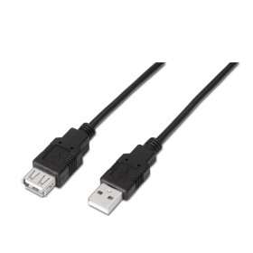 CABO DE EXTENSÃO AISENS USB 2.0 - TIPO MACHO PARA TIPO FEMEA – 1.8M