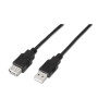 AISENS USB 2.0 EXTENSION CABLE - MALE TYPE TO FEMALE TYPE – 1.8M