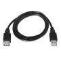 AISENS USB 2.0 EXTENSION CABLE - MALE TYPE TO FEMALE TYPE – 1.8M
