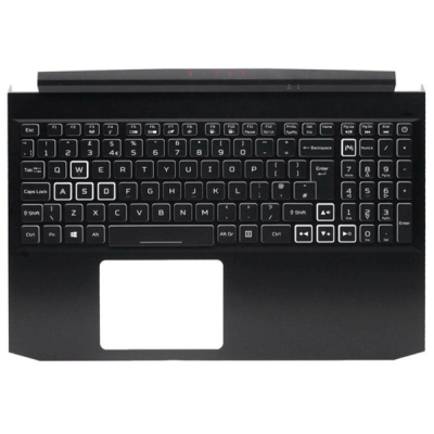 CARCASA SUPERIOR + TECLADO ( TOP CASE ) PALMREST ACER NITRO 5 AN515-44 | AN515-55 SERIES