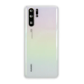 CARCASA TRASERA + LENTES HUAWEI P30 PRO - PEARL WHITE