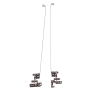 DOBRADIÇAS ( HINGES ) ASUS VIVOBOOK X571 | X571G | X571GD | X571GT | X571L | X571LH | F571 | F571G | F571GD | A571 | A571GD