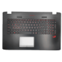 CARCAÇA + TECLADO ( TOP CASE ) PALMREST ASUS ROG GL752 | GL752VL | GL752VW SERIES