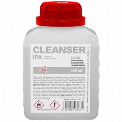 ÁLCOOL ISOPROPÍLICO IPA 100% ART. 107 – 500ML