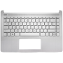 CARCAÇA + TECLADO ( TOP CASE ) PALMREST HP 14S-FQ | 14S-FQ0000NP | 14S-FQ0001NP | 14S-FQ0003NP | 14S-FQ0005NP