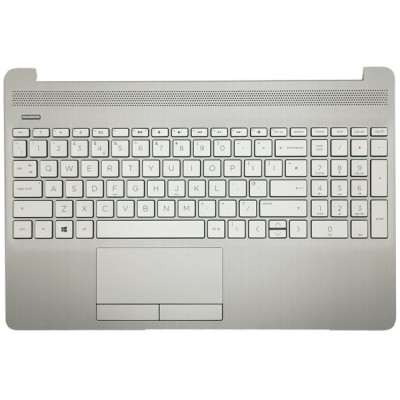 CARCAÇA + TECLADO + TOUCHPAD ( TOP CASE ) PALMREST HP 15-DW | 15-DW0008NP | 15-DW0014NP | 15-DW0016NP | 15-DW1007NP