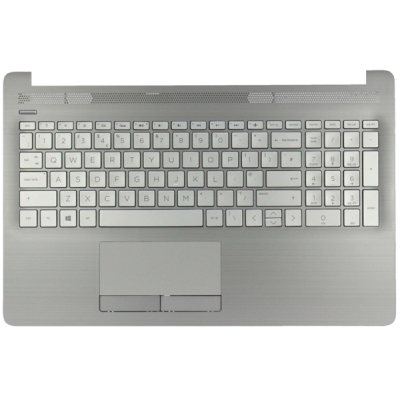 CARCASA + TECLADO + PANEL TÁCTIL (CAJA SUPERIOR) REPOSAMANOS HP 15-DA | 15-DA0000NP | 15-DA0001NP | 15-DA0002NP | 15-DA0005NP