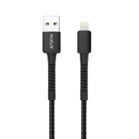 CABLE DE CARGA USB PARA LIGHTNING RIXUS RXU71A – 1.2M - NEGRO CABLE DE CARGA USB PARA LIGHTNING RIXUS RXU71A – 1.2M - NEGRO