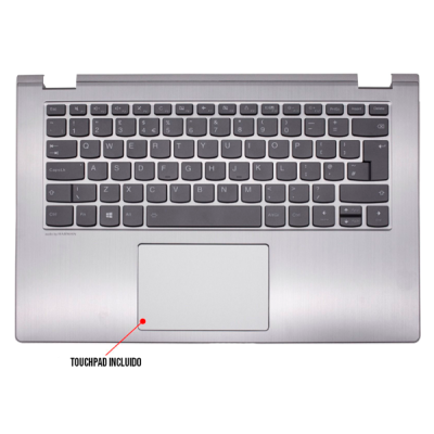 CARCAÇA + TECLADO + TRACKPAD ( TOP CASE ) PALMREST LENOVO IDEAPAD YOGA 530-14 | 530-14IKB | 530-14ARR
