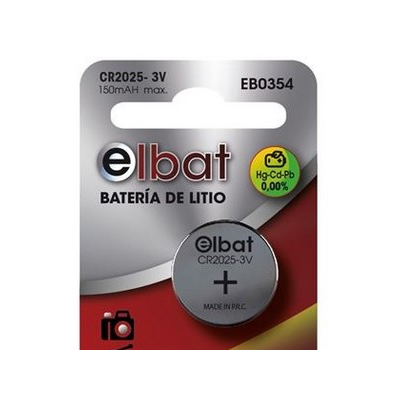BATERÍA CR2025 - 3V | 150MAH