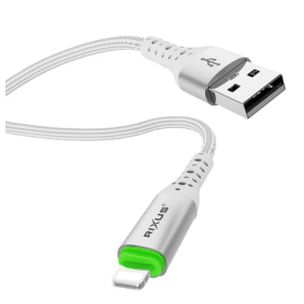 CABLE DE CARGA USB PARA LIGHTNING RIXUS RXUC21AL – 1M - BLANCO CABLE DE CARGA USB PARA LIGHTNING RIXUS RXUC21AL – 1M - BLANCO