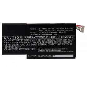 BATERIA MSI GS63 | GS63VR | GS73 | GS73VR | WS63 | WS63VR SERIES - BTY-M6J | BTY-U6J BATERIA MSI GS63 | GS63VR | GS73 | GS73VR | WS63 | WS63VR SERIES - BTY-M6J | BTY-U6J