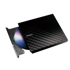 Leitor + Gravador DVD Slim Externo USB Asus – Preto