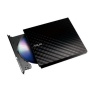 LEITOR + GRAVADOR DVD SLIM EXTERNO USB ASUS – PRETO