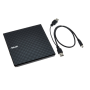 LEITOR + GRAVADOR DVD SLIM EXTERNO USB ASUS – PRETO