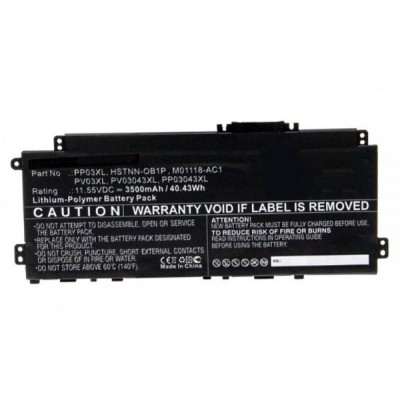 BATERÍA HP PP03XL | PV03XL | PP03043XL | PV03043XL | HSTNN-DB9X | HSTNN-LB8S | HSTNN-OB1P
