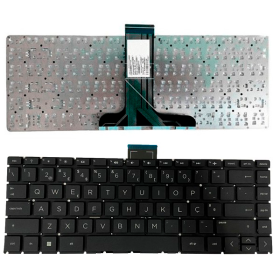 TECLADO HP STREAM 14-AX | 14-AX000NP | 14-AX001NP | 14-AX002NP | 14-AX003NP | 14-AX004NP SERIES - PRETO