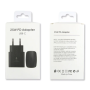 CARGADOR USB-C ( TIPO-C ) - 25W – CARGA RÁPIDA – NEGRO