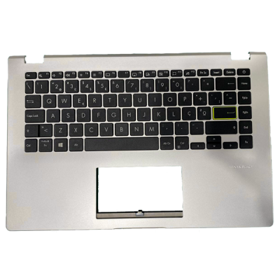 CARCAÇA + TECLADO ( TOP CASE ) PALMREST ASUS E410 | E410M | E410MA SERIES