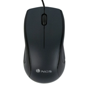 NGS MIST WIRED MOUSE - UP TO 1000 DPI – BLACK