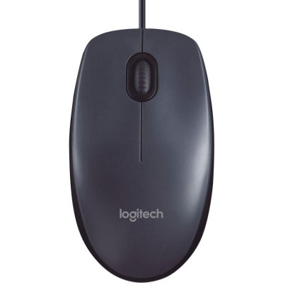Rato Com Fio LOGITECH M90 - Até 1000 DPI - Preto