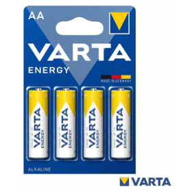 PILA ALCALINA VARTA - LR6 | AA | 1.5V | 4 UNIDADES PILA ALCALINA VARTA - LR6 | AA | 1.5V | 4 UNIDADES