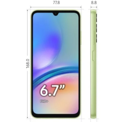 SMARTPHONE SAMSUNG GALAXY A05S - 6.7" | 4GB | 64GB | BATERIA 5000MAH | GREEN