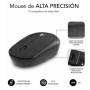 Rato Business Plus Wireless - Design ergonômico e plano - Resolução de 1200dpi - Tecnologia Silent Click