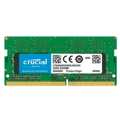Memoria RAM SODIMM Crucial 8GB | DDR4 | 3200MHZ | CL22 - Portatil