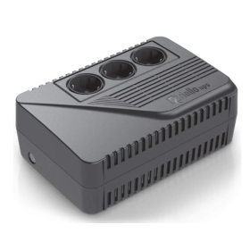 UPS Riello iPLUG SAI 600VA 360W - 3 FICHAS SCHUKO UPS Riello iPLUG SAI 600VA 360W - 3 FICHAS SCHUKO