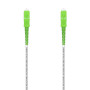 Cable Fibra Optica Latiguillo G657A2 3.0 9/125 SMF Simplex CPR Dca LSZH - SC/APC-SC/APC - 1.0M -