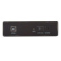 Caja externa 3.5" USB 2.0 - Interruptor de encendido/apagado - Fabricado en aluminio - Color negro