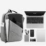 Mochila para portátil de 15,6" - Multifuncional - Resistente al agua con puerto de carga USB