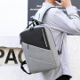 Mochila para portátil de 15,6" - Multifuncional - Resistente al agua con puerto de carga USB